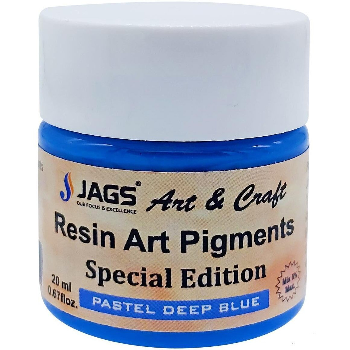 Prokart Resin Art Pigments 20Ml Pastel Deep Blue (Rap212)