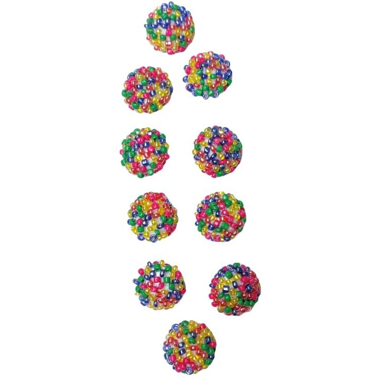 Paushak Boutique Beautiful Multicolour Moti Button
