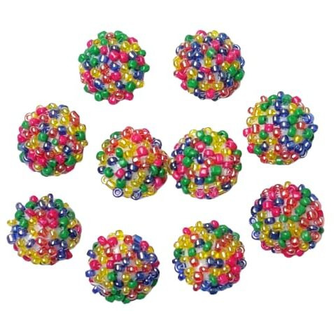 Paushak Boutique Beautiful Multicolour Moti Button