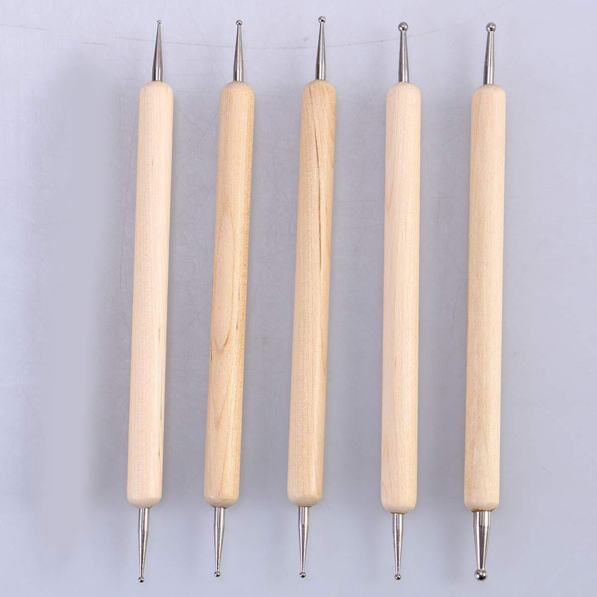 E Shopping  Stylus Tools Set Ceramic Clay Dot Tool Clay Pottery Modeling Kit 10Pcs, Blue
