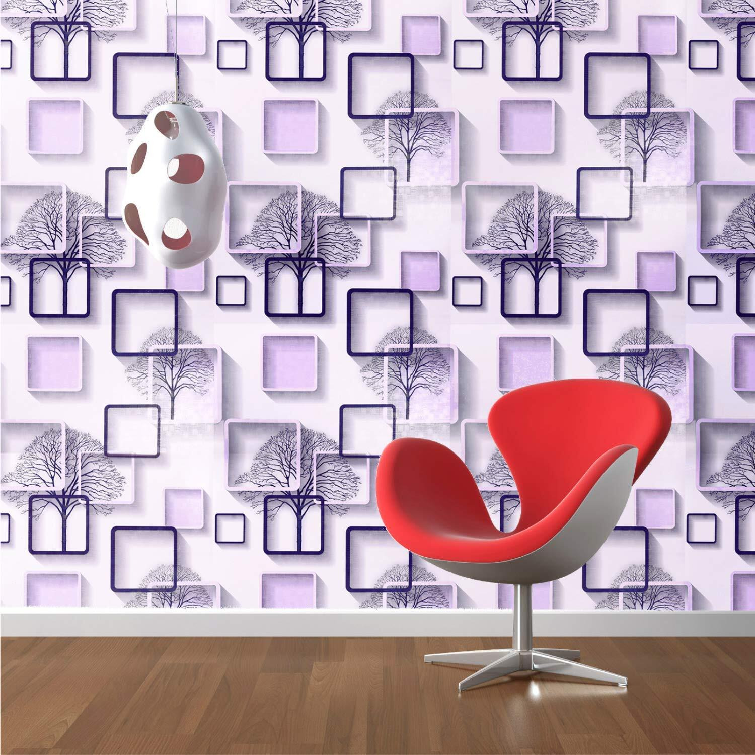 Anna Creations Pvc Vinyl Self Adhesive Tree Waterproof Stickers Wall Papers (18 Inches X 120'' Inches)