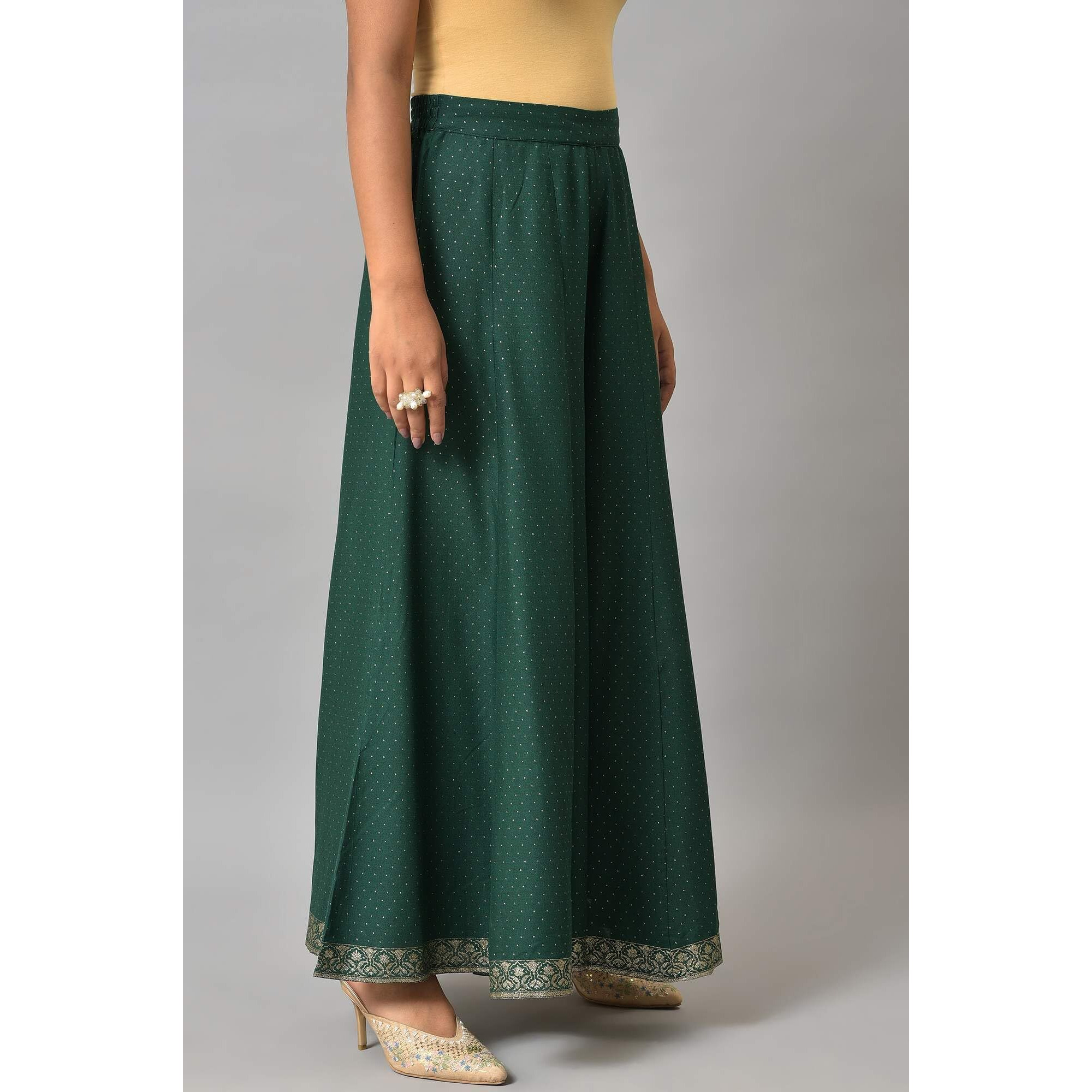 W Strechable Divided Skirts For Women | Culottes For Women | W For Woman