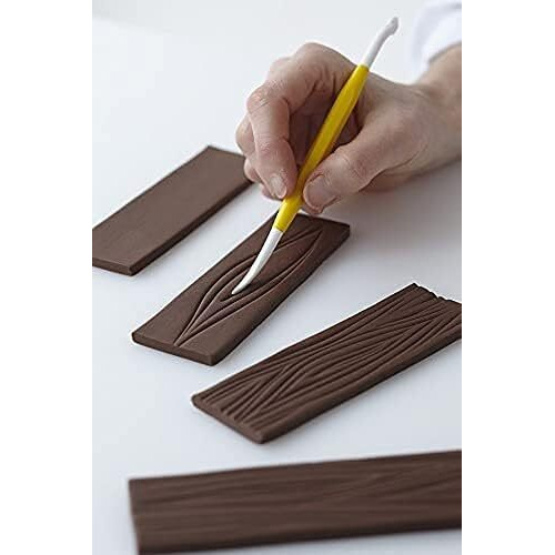 E - Buddies Plastic Ceramic Pottery Tools Set Of 8, Carving Double Heads Clay Modelling, Sculpting, Shaping, Fondant Cake Decorating, For Art & Craft Supplies For Kids, Artist (Random Color)