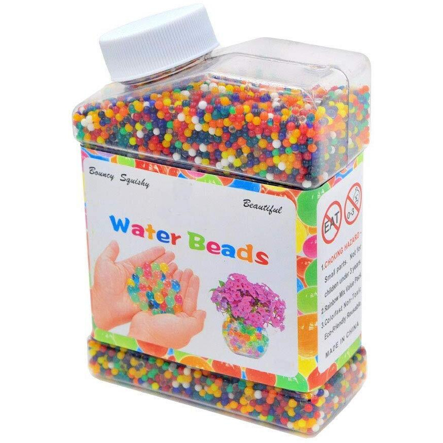 Firstly Traders Craftbeads 9 Ounces Of Colorful Magic Crystal Water Jelly Mud Soil Beads Balls/Multi Color