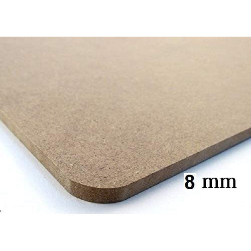 Xsource Wooden Lightweight Drawing Board 17 X 24 Inch 8Mm Thickness A2 Size Drawing Board For Kids Artists Architect Engineering Drawing Students (Plain Brown)
