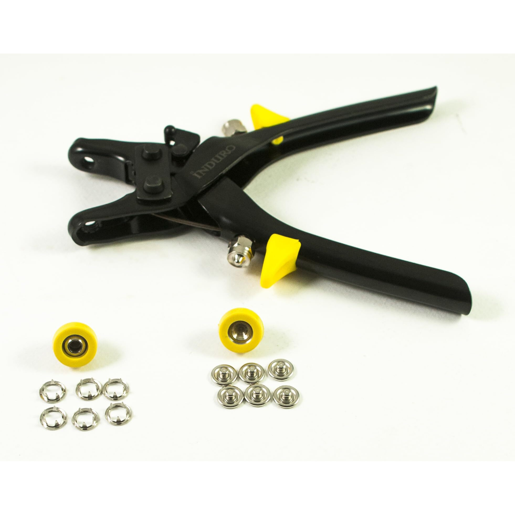 Induro 100 Piece Metal Thickened Snap Fasteners Kit Hand Pressure Pliers Tool Diy Sewing Buttons Set For Clothing Sewing& Crafting