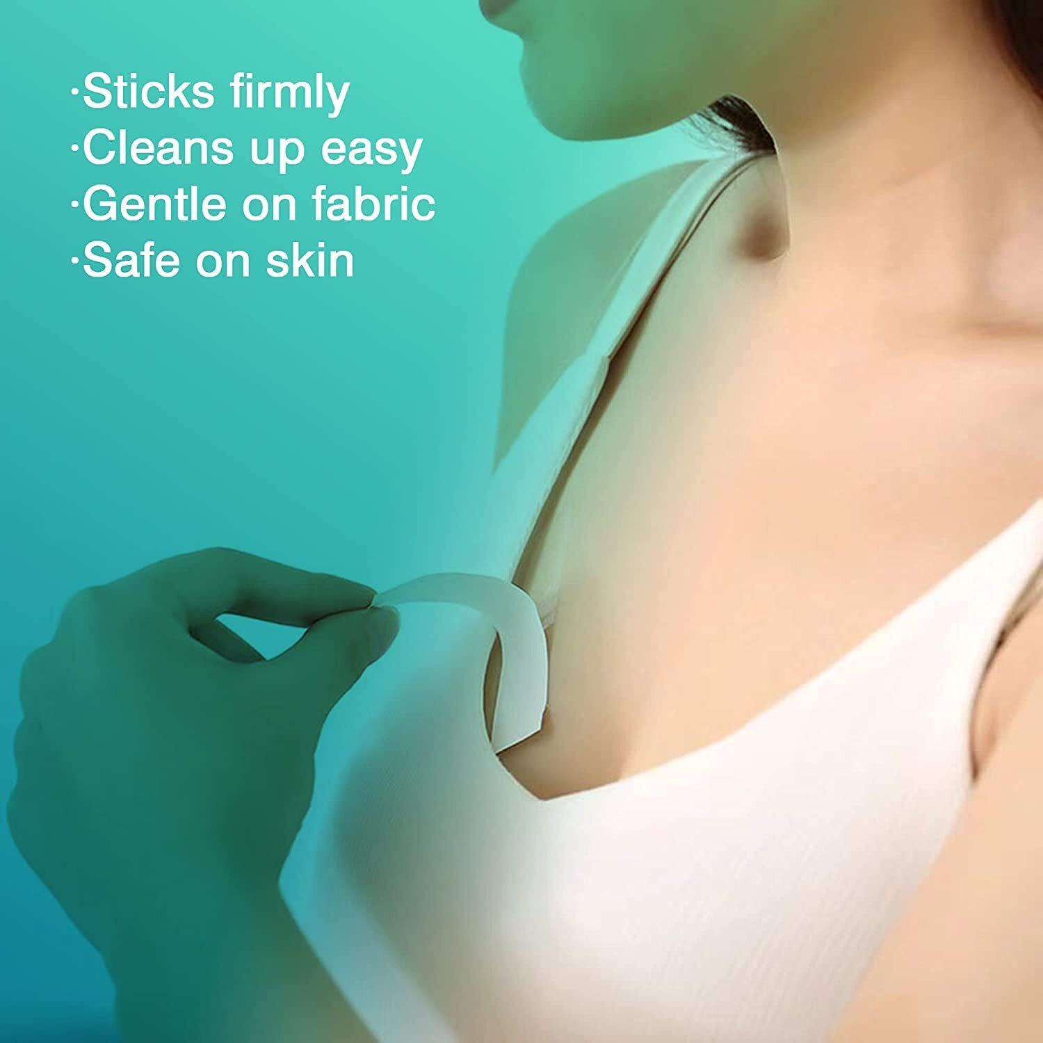 Vikijo Clothing Tape Double Sided Tape For Fashion Clothing & Body Strong For All Skin Tones And Fabric, Waterproof And Bra Tape