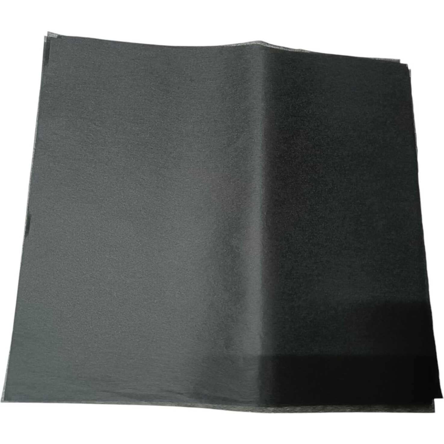 Pandeji 32Cm X 30 Cm Cut Size Non-Woven Sheets For Flowers Wrapping, Flower Bouquet Wrapping Paper Floral Supplies For Fresh Flowers (Black Color, Pack Of 50 Sheets)