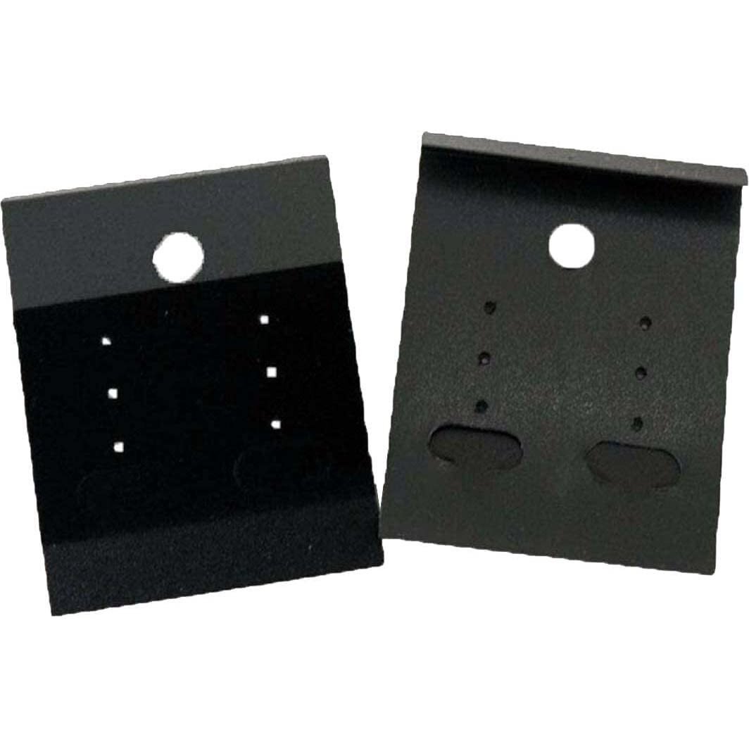 Diy Crafts Pack Of 500 Pcs, Velvet Non Velvet Mix, 500 Pcs, 1.5 X 1.5 Inch Earring Jewelry Display Hanging Cards Velvet/Plastic Card Showcase For (Pack Of 500 Pcs, Velvet Non Velvet Mix)