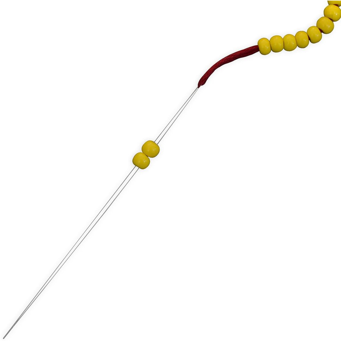 Embroiderymaterial Big Eye Beading Needle For Embroidery Beading Purpose Pack Of 1 Needles Set