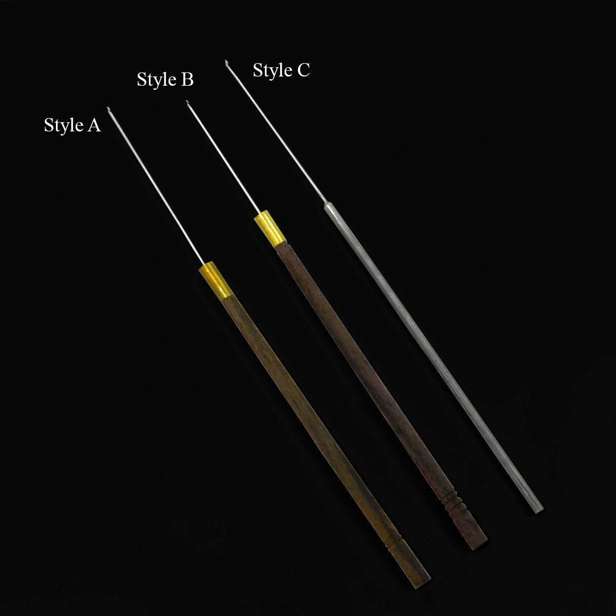 Embroiderymaterial Aari Embroidery Needles Combo Pack For Beading And Embroidery Purpose (Multicolour, Pack Of 20 Pieces)