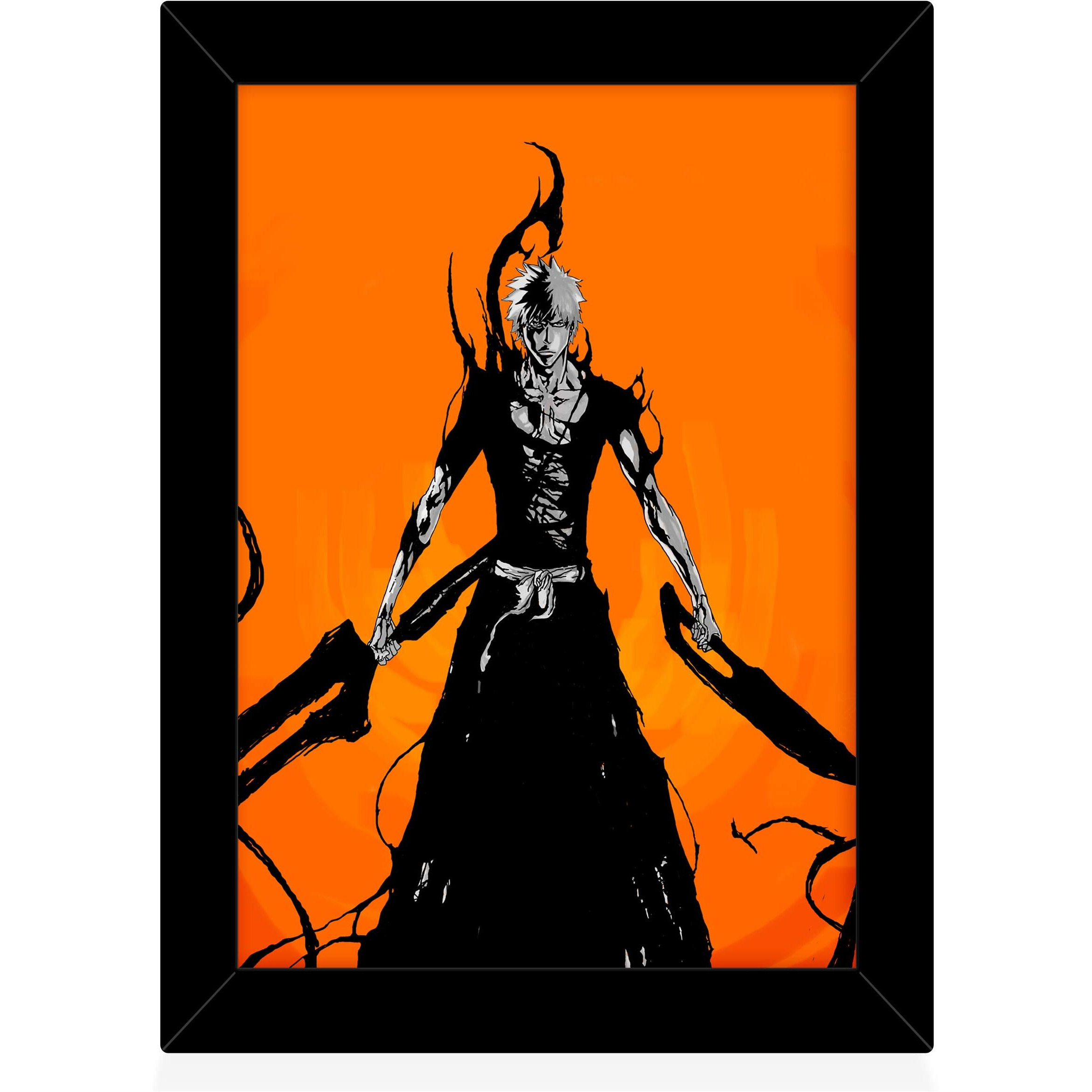 Tied Ribbons Beechwood Bleach Wall Hanging Fan Art, Cartoon Framed Poster For Kids Room Home Decor (Multicolour)