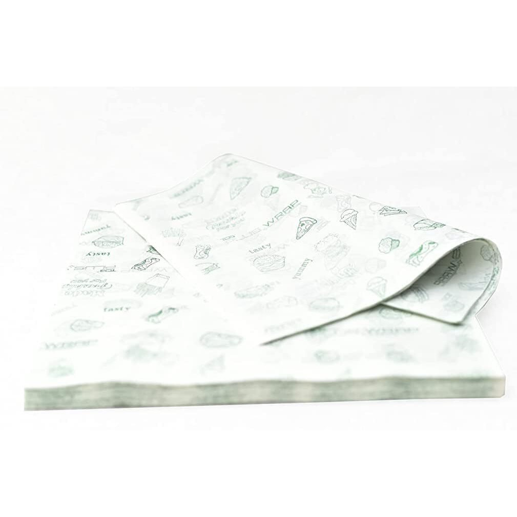 Classic Eco Friendly Bags|Food Wrapping Paper Sheets - Pack Of 100 (10X10 Inch)