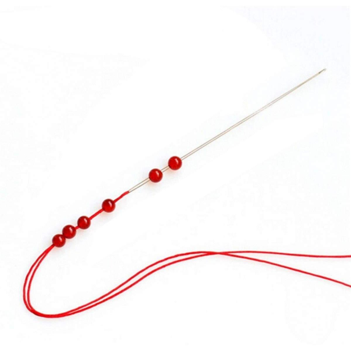 Embroiderymaterial Big Eye Beading Needle For Embroidery Beading Purpose Pack Of 1 Needles Set