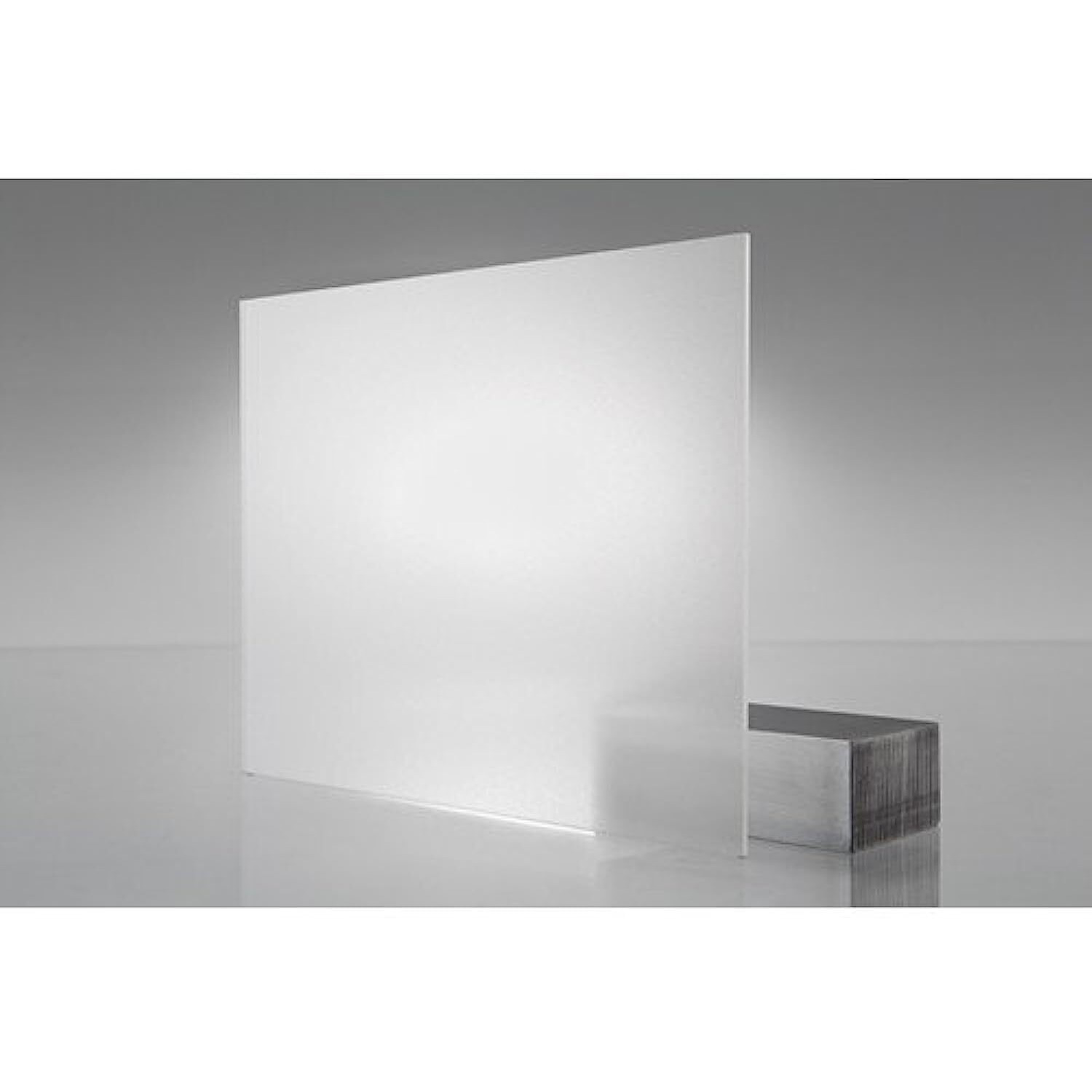 Bigimall Acrylic Frosted Matt 3 Mm Plexiglass Sheet For Diy Projects (12 X 18-Inch)