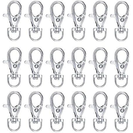 Diy Crafts 30 Pcs, Swivel Clasps, Swivel C (30 Pcs, Swivel Clasps)