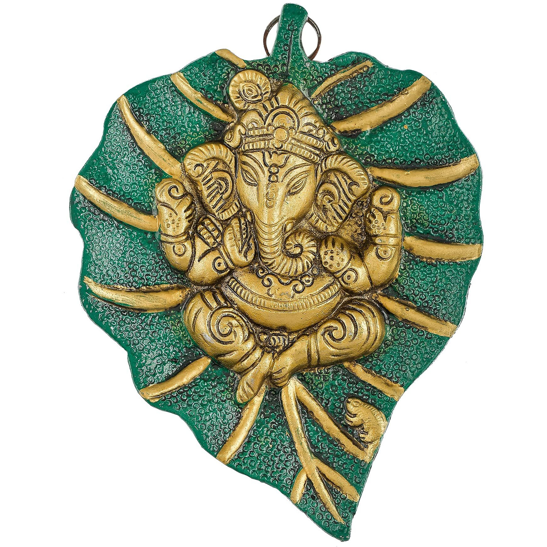 Great Art Metal Wall Hanging Radha Krishna Wall Hanging (26 X 5 X 27 Cm)