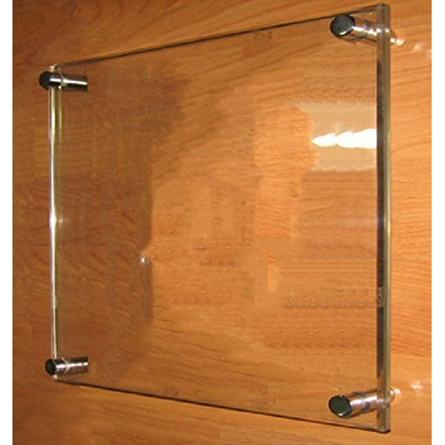 Bigimall Acrylic Sandwich Sheet Board (Transparent - 18 X 24 Inches)