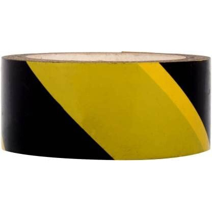 Ynk 50 Mm X 60 Mtrs Self Adhesive Floor Marking Tape(Yellow And Black)