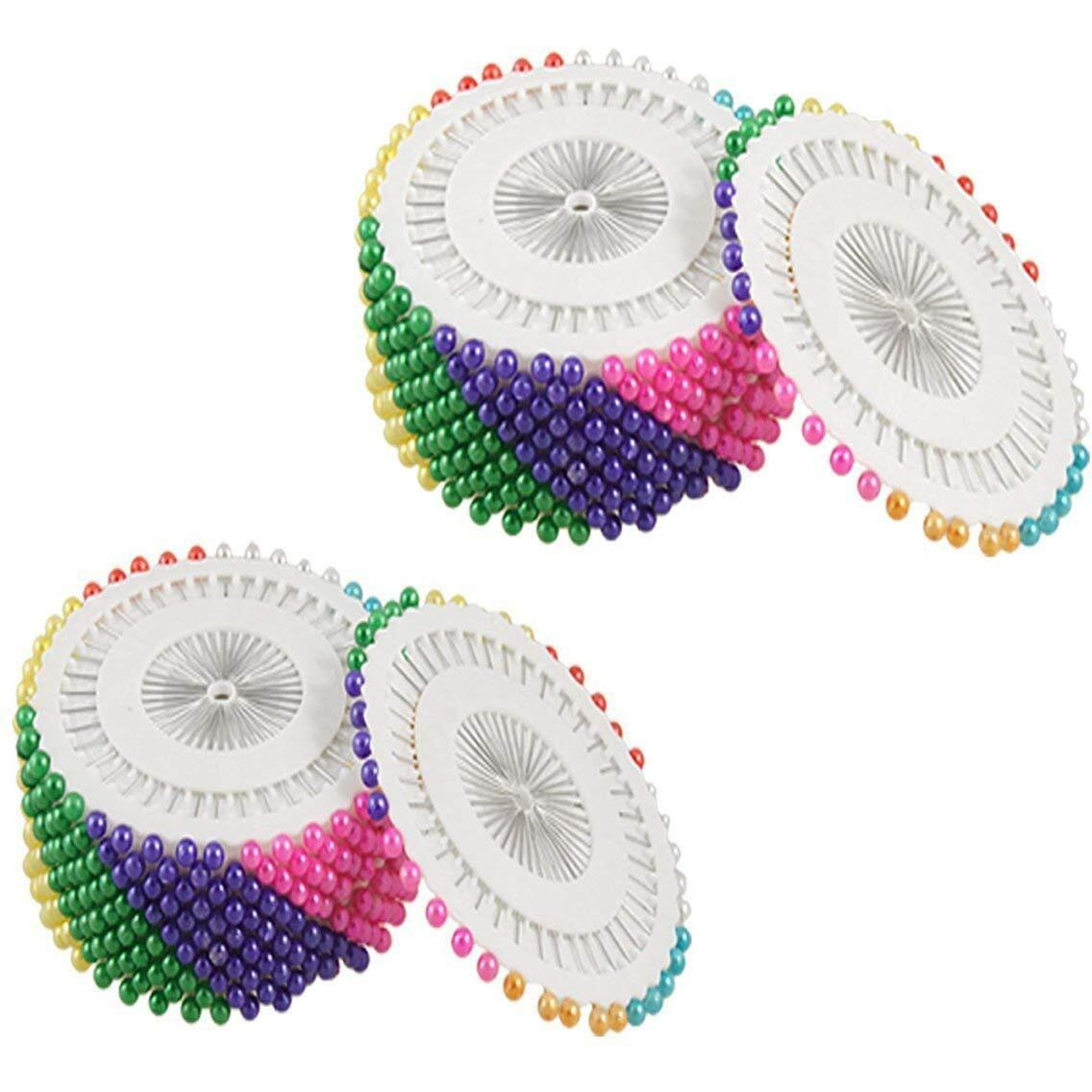 Diy Crafts Design No  8, Pack Of 960 Pcs, Round Faux Pearl Head Corsage Sewing(Design No  8, Pack Of 960 Pcs)