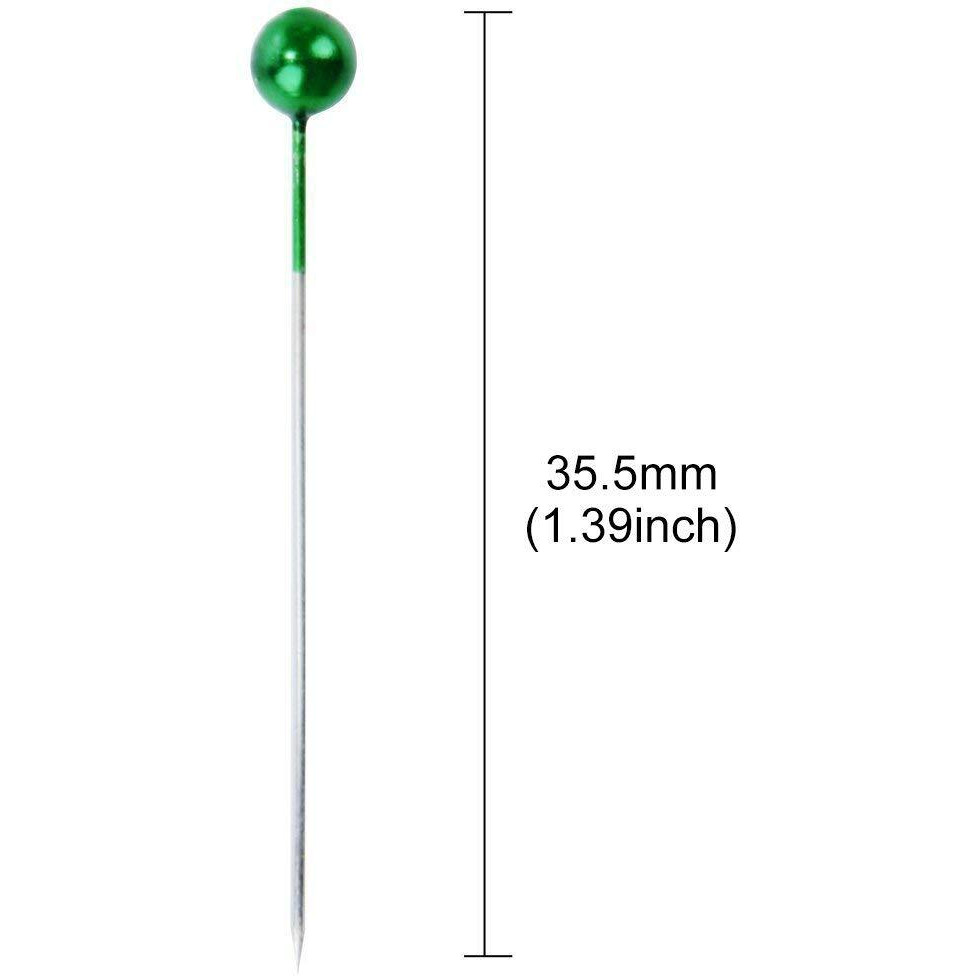 Diy Crafts Design No  8, Pack Of 960 Pcs, Round Faux Pearl Head Corsage Sewing(Design No  8, Pack Of 960 Pcs)