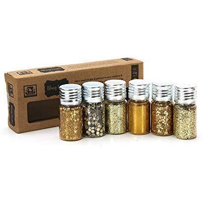 Itsy Bitsy-Bling Fiesta 6Pc, 15Gm Each - Gold