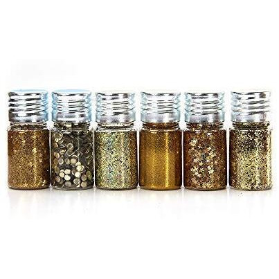 Itsy Bitsy-Bling Fiesta 6Pc, 15Gm Each - Gold