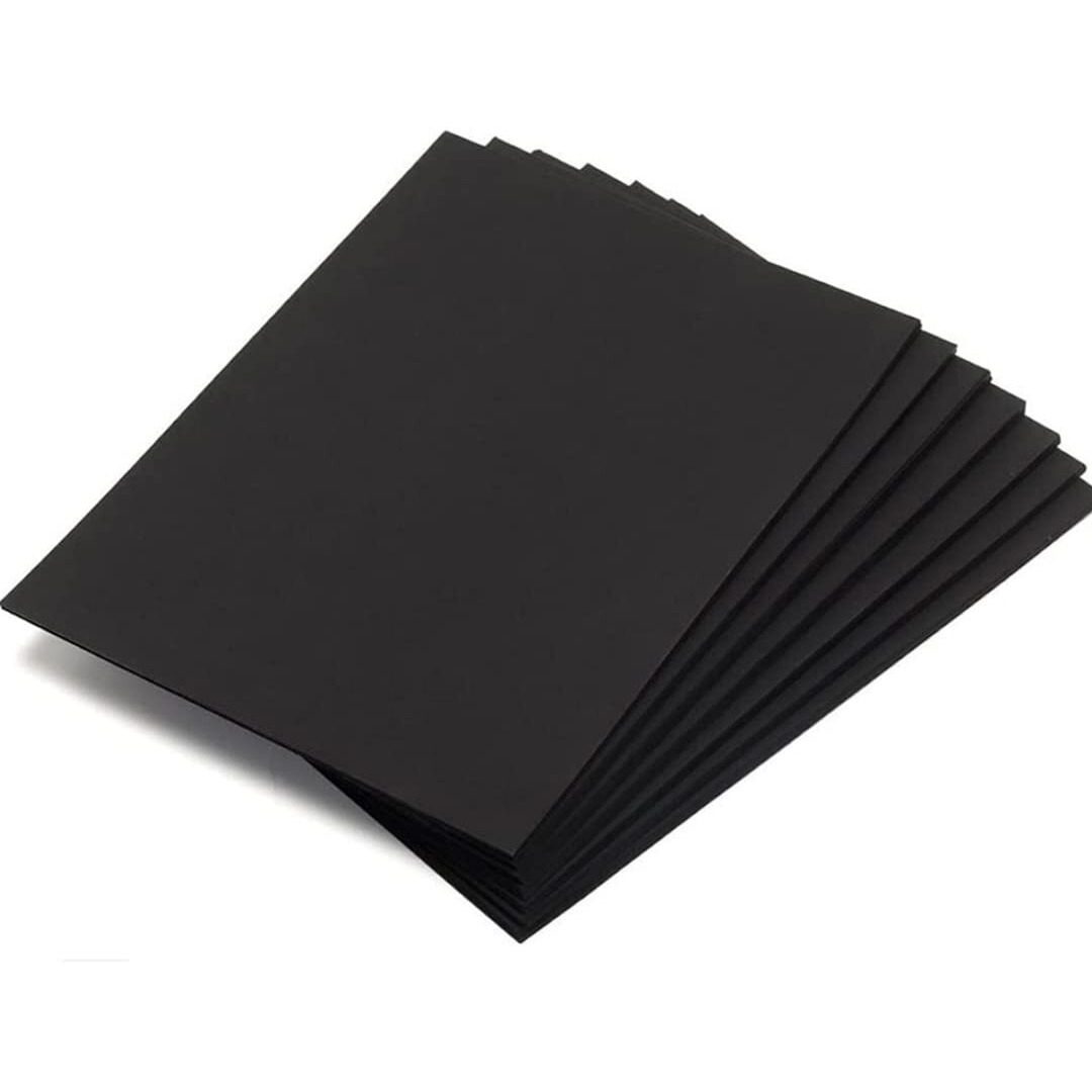 40 A3 Ivory Sheet Black For Drawing Super Smooth 210 Gsm 16.5 Inch * 11.5 Inch.