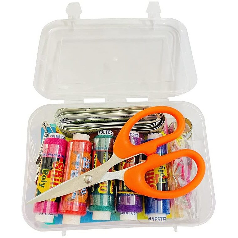 Sahaya Sewing Kit Travel Buddy Pocket Size 9 Items - Multicolor