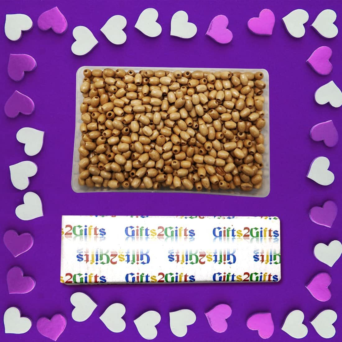 Diy Crafts 125 Grm, As Image, 6.2 Mm X 4.2 Mm As Image Diy Accessory Findings Jewellery Clasps Fittings Diy Jewellery Making Accessories Egg Nog Colour Wood Material (125 Grm, As Image)