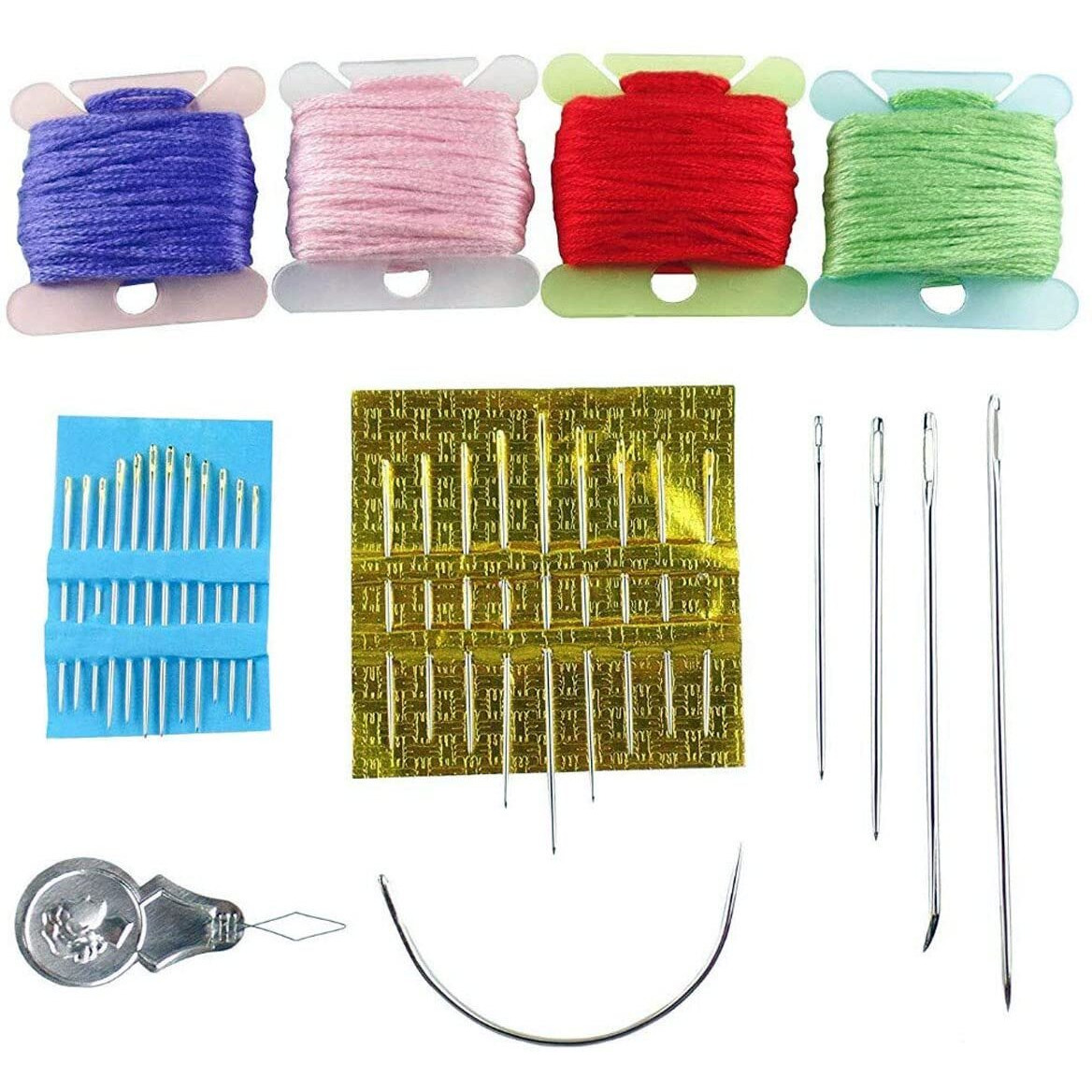 Diy Crafts Design  No 2, Pack Of 100 Pcs, Embroidery Floss Cross (Design  No 2, Pack Of 100 Pcs)