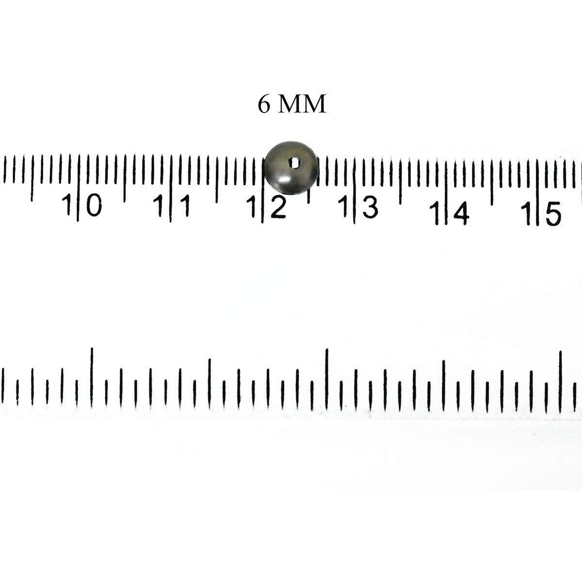 Embroiderymaterial Cupped Shape Centre Hole Sequins Metal Sequins For Craft And Embroidery Purpose 100Gm (Gunmetal Color, 6Mm)