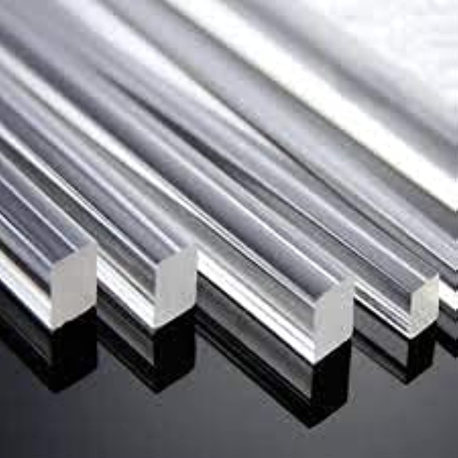 Bigimall Acrylic Sheet Rods Clear Transparent [10Mm Thickness] X 12 Inches Long (Pack Of 6 Pcs)