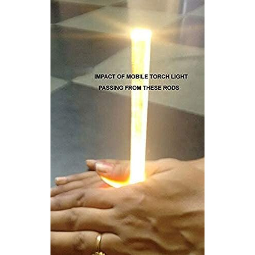 Bigimall Acrylic Sheet Rods Clear Transparent [10Mm Thickness] X 12 Inches Long (Pack Of 6 Pcs)
