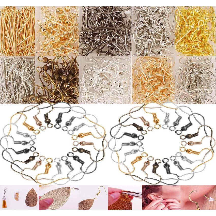 Diy Crafts 500 Gram, Antqiue Bronze, Earring Hooks For Jewelry Making  Earring Making Kit  Earring Hook Earring Kit For Maki(500 Gram, Antqiue Bronze)