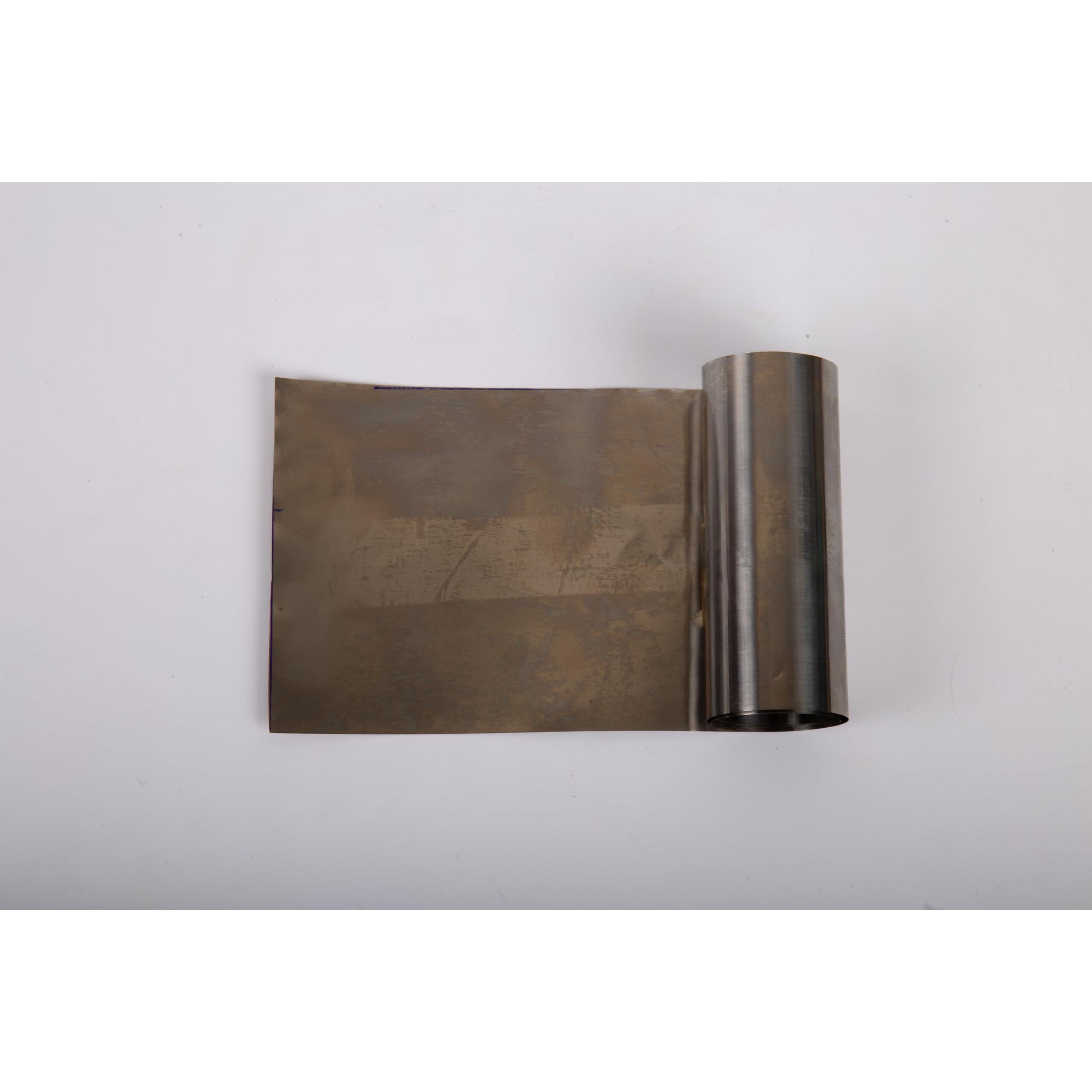 Vakooba Stainless Steel 304 Grade 0.05Mm (Thickness)100Mm (Wide) X1M Foil Sheet (48 Gauge)
