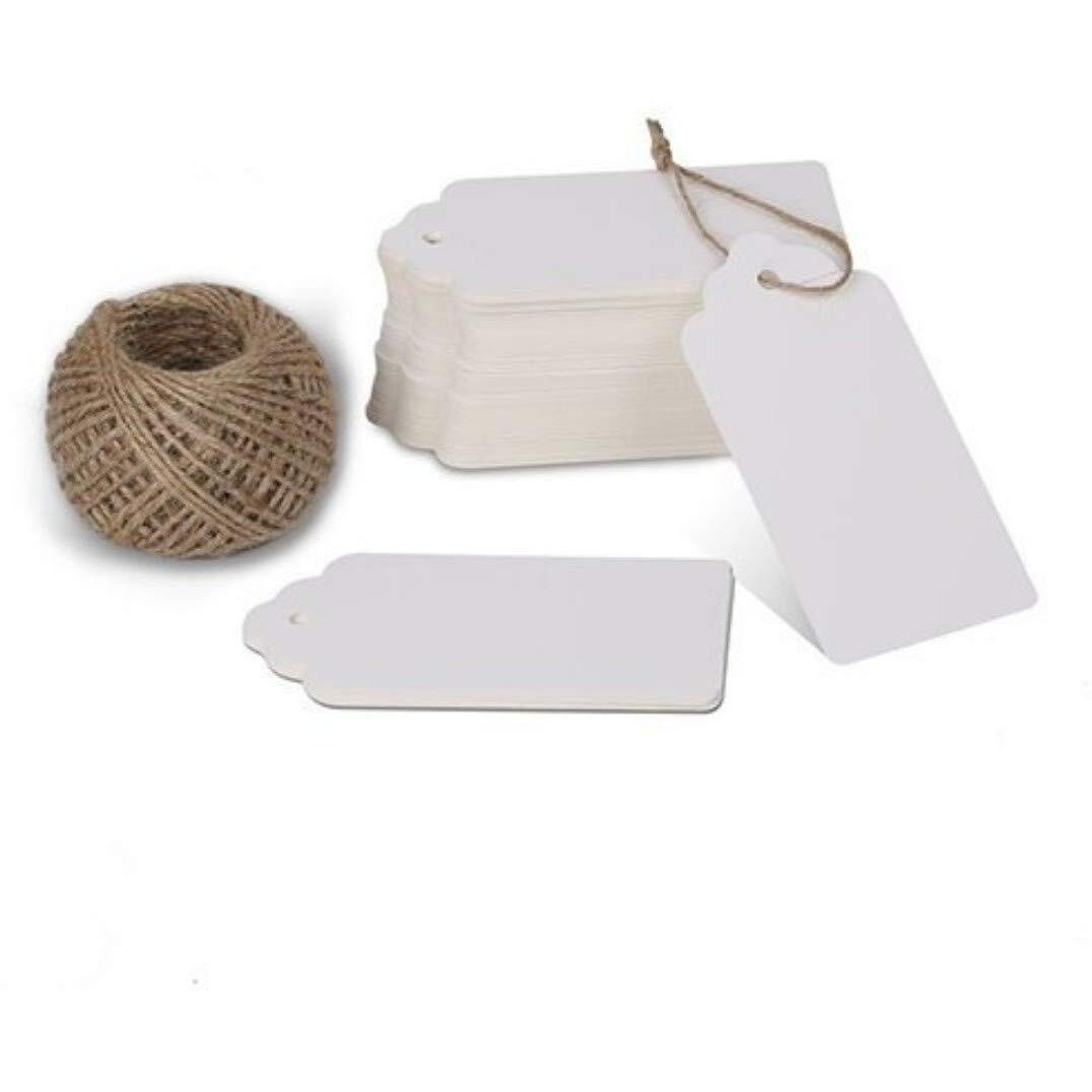 Diy Crafts Design No  4, Pack Of 100 Pcs, Scallop Kraft Paper Label Party Gift Name Tag (Design No  4, Pack Of 100 Pcs)