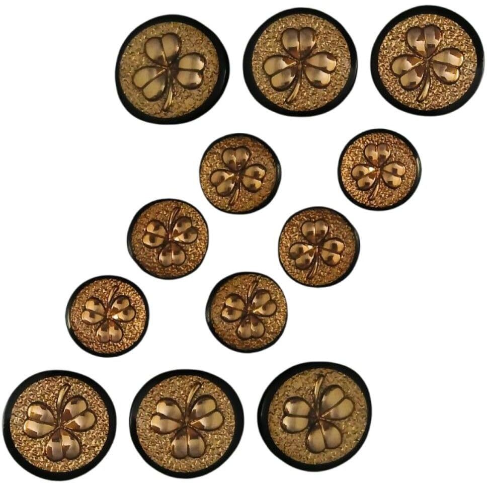 Spongy Designer Metal Button For Blazer Suit I Sherwani I And Indian Dresses I Pack Of 6Pcs Big & 6Pcs Small I 124