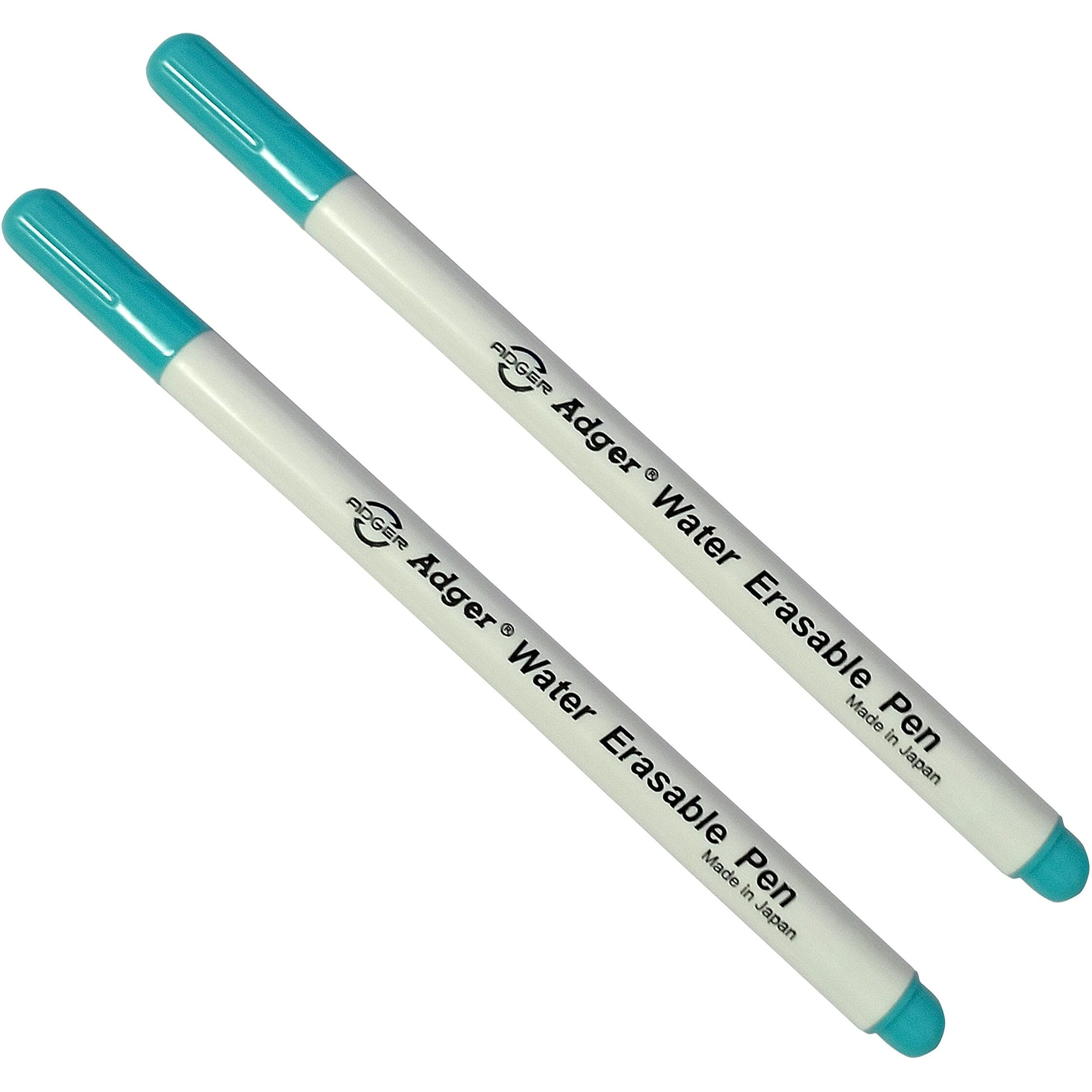 Aakriti Disappearing Ink Pens - Water Soluble Fabric Markers, Water Erasable Pens For Sewing, Art, Diy, Tracing, And Embroidery Supplies (6 Pcs) [Point Type Fine Tip]