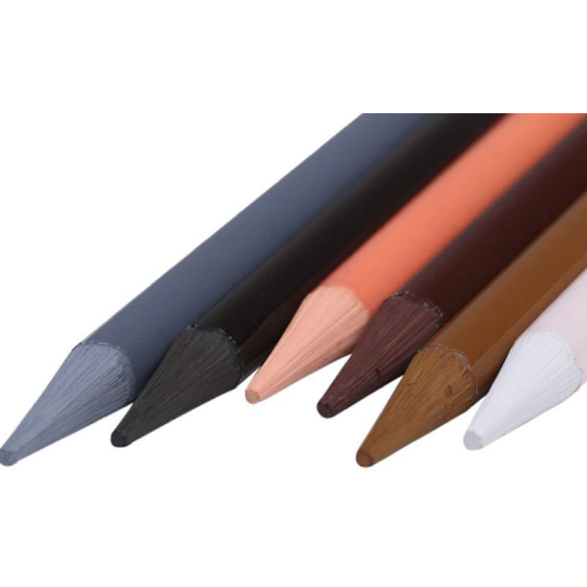 Jern Woodless Skin Colour Artist's Coloured Pencils - Set Of 6