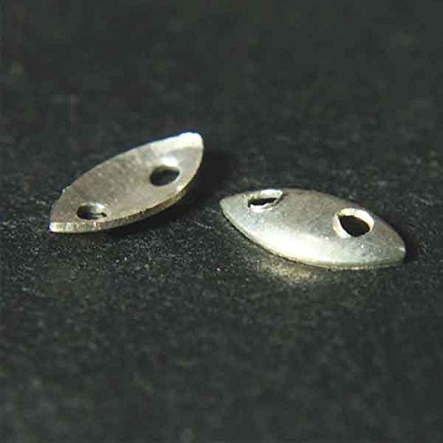 Embroiderymaterial Eye Shape Metal Sequins Sitara For Craft And Embroidery (100 Gram)