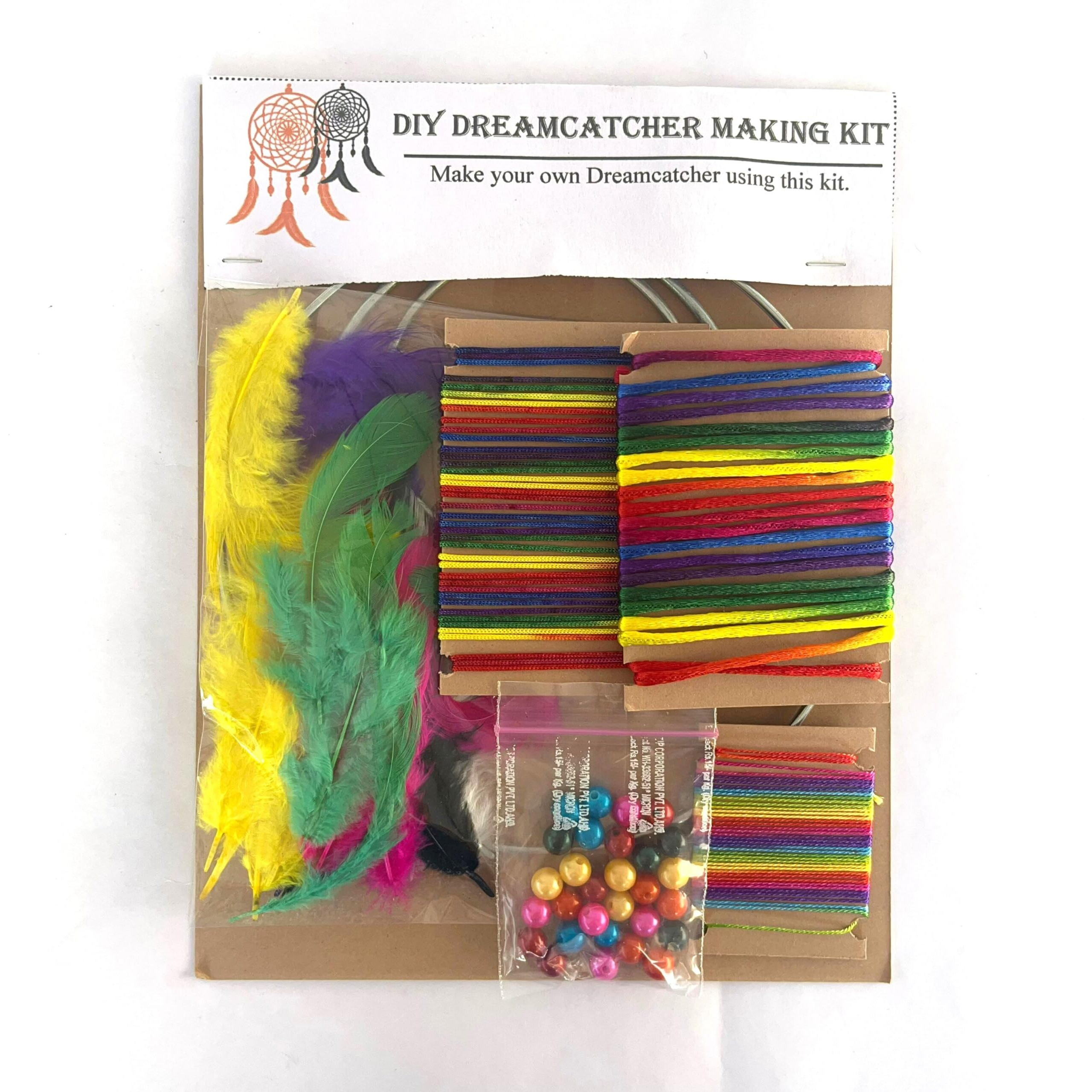 The Brown Box Diy Dream Catcher Making Kit,Craft Kit,Art And Craft Kit,Craft Kit For Girls 9-12,Art And Craft Kit For Adults,Birthday Gift,Return Gift, Christmas Gift,