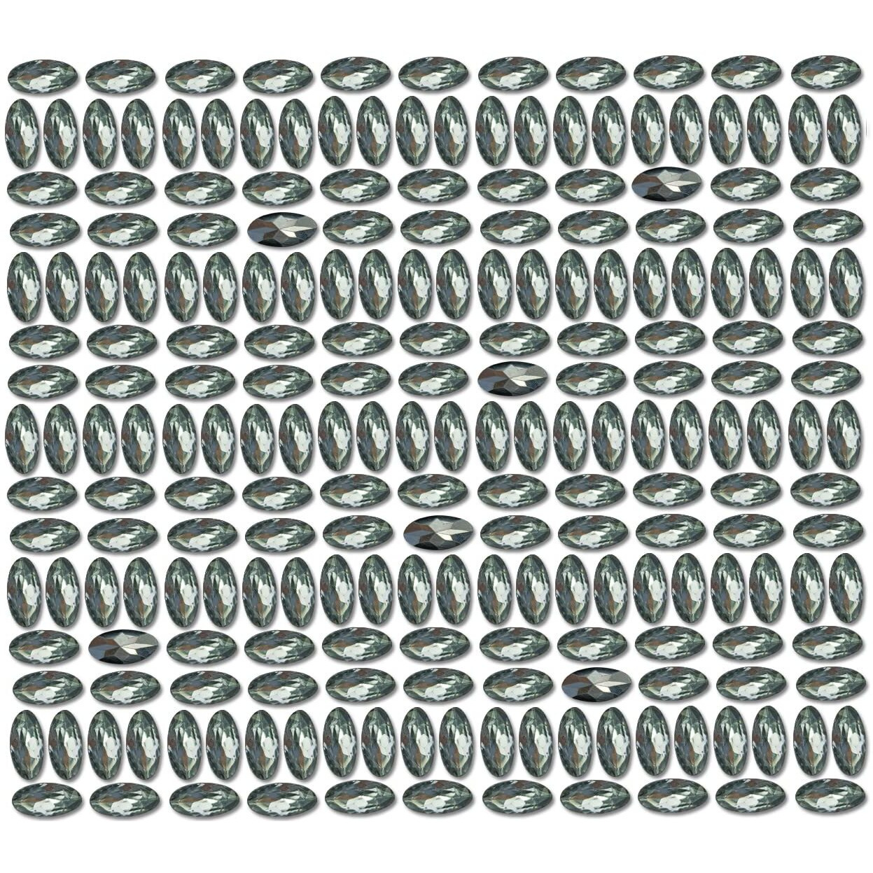 Diy Crafts 75Grm, Silver, 9.0 Mm X 17.6 Mm As Image Diy Accessory Findings Jewellery Clasps Fittings Diy Jewellery Making Accessories Silver Colour Acralic Material Shape Oval (75Grm, Silver)