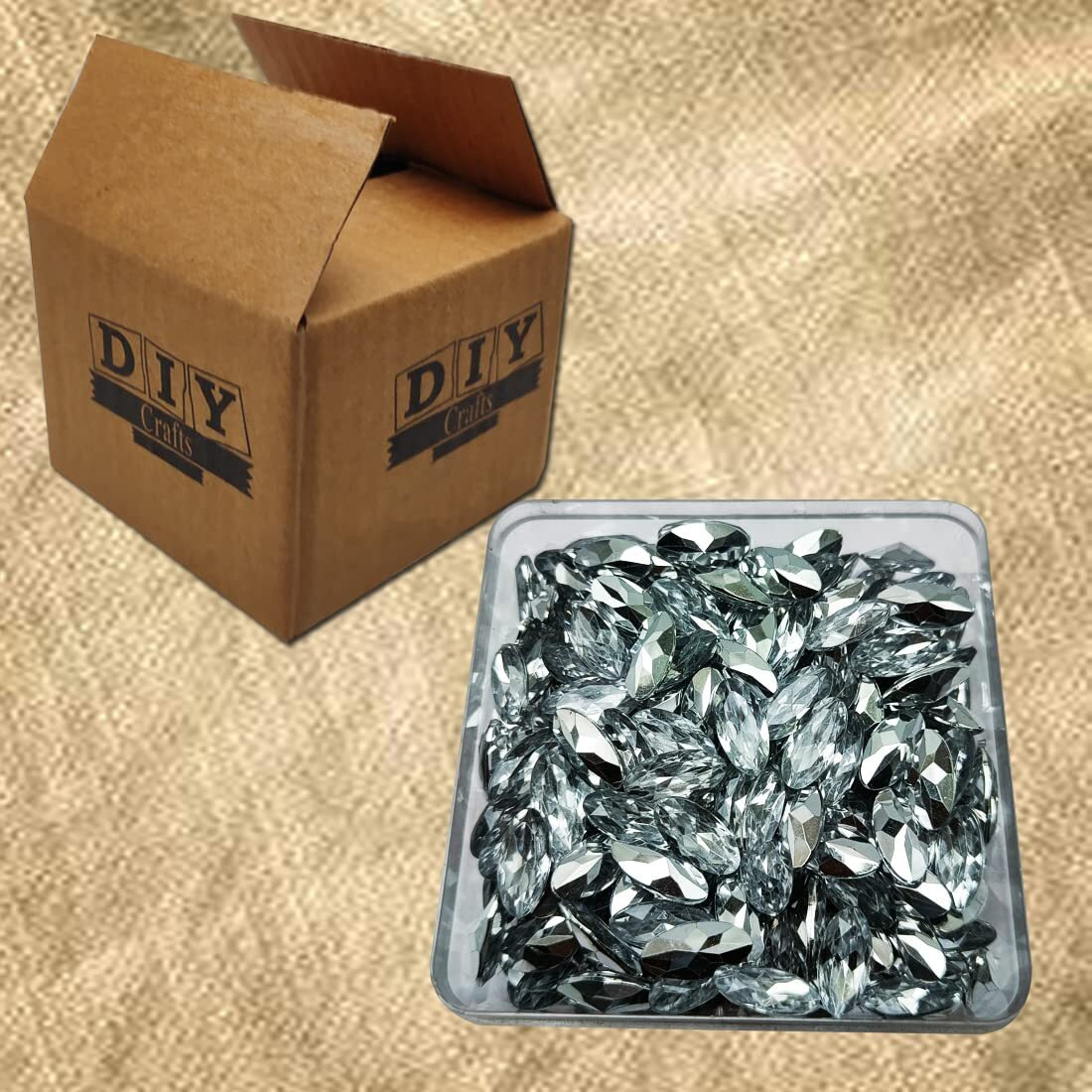 Diy Crafts 75Grm, Silver, 9.0 Mm X 17.6 Mm As Image Diy Accessory Findings Jewellery Clasps Fittings Diy Jewellery Making Accessories Silver Colour Acralic Material Shape Oval (75Grm, Silver)