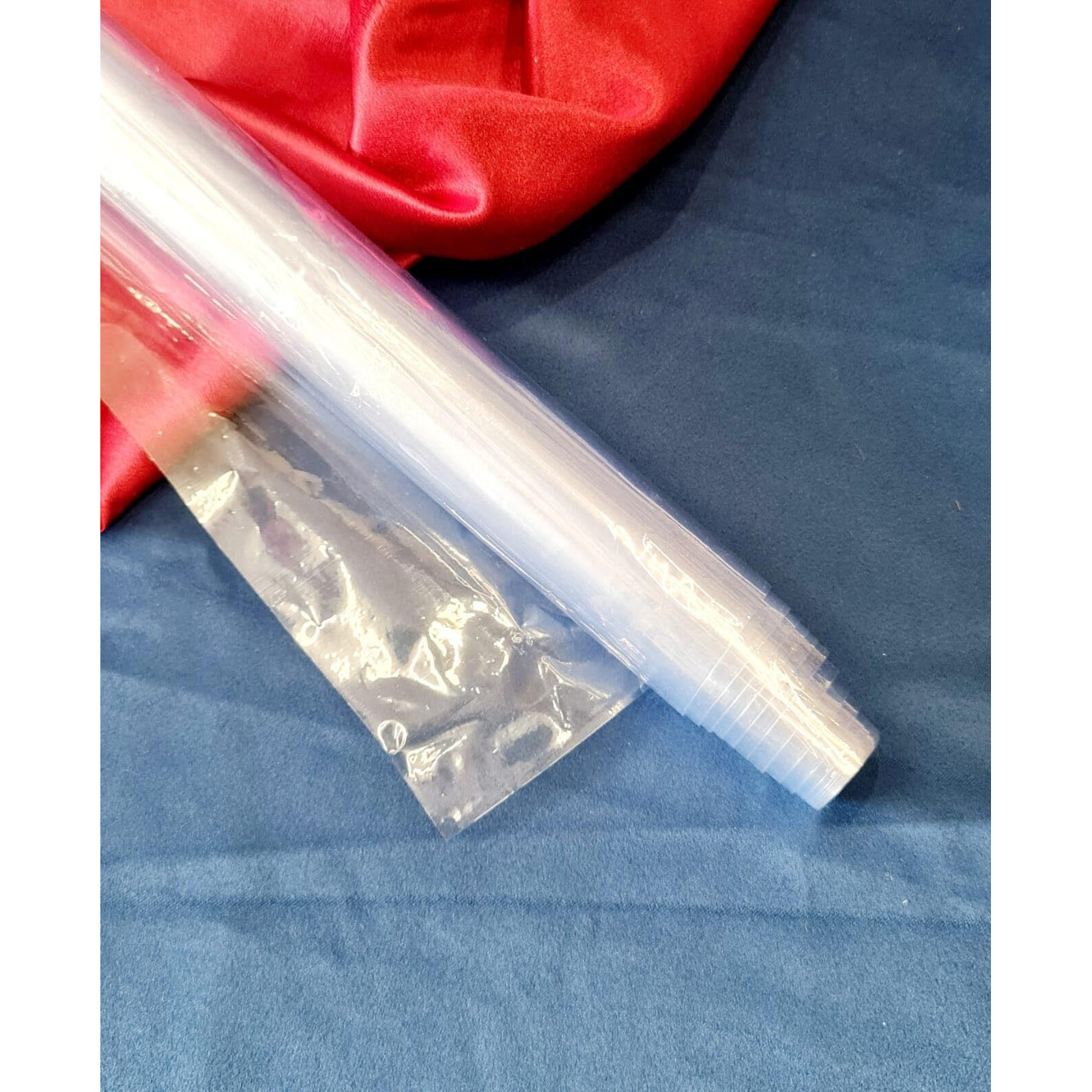 Satyam Kraft 1 Pc Gift Wrapping Vaccum Sheet Transparent Roll, Packing Materials To Wrap Wedding Gifts, Marriage, Birthday, Anniversary, Gift Cover, Hampers, Gifts And Diy To Wrap Flowers (Transparent, 5 Meter)