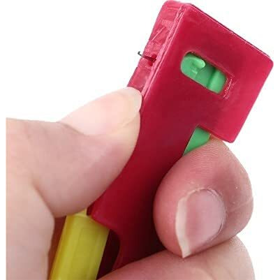 Tanna Enterprise Needle Threader Device- Press And Thread Device Tailoring And Sewing Tool- Self Needle Threader Tools At Home Multicolor
