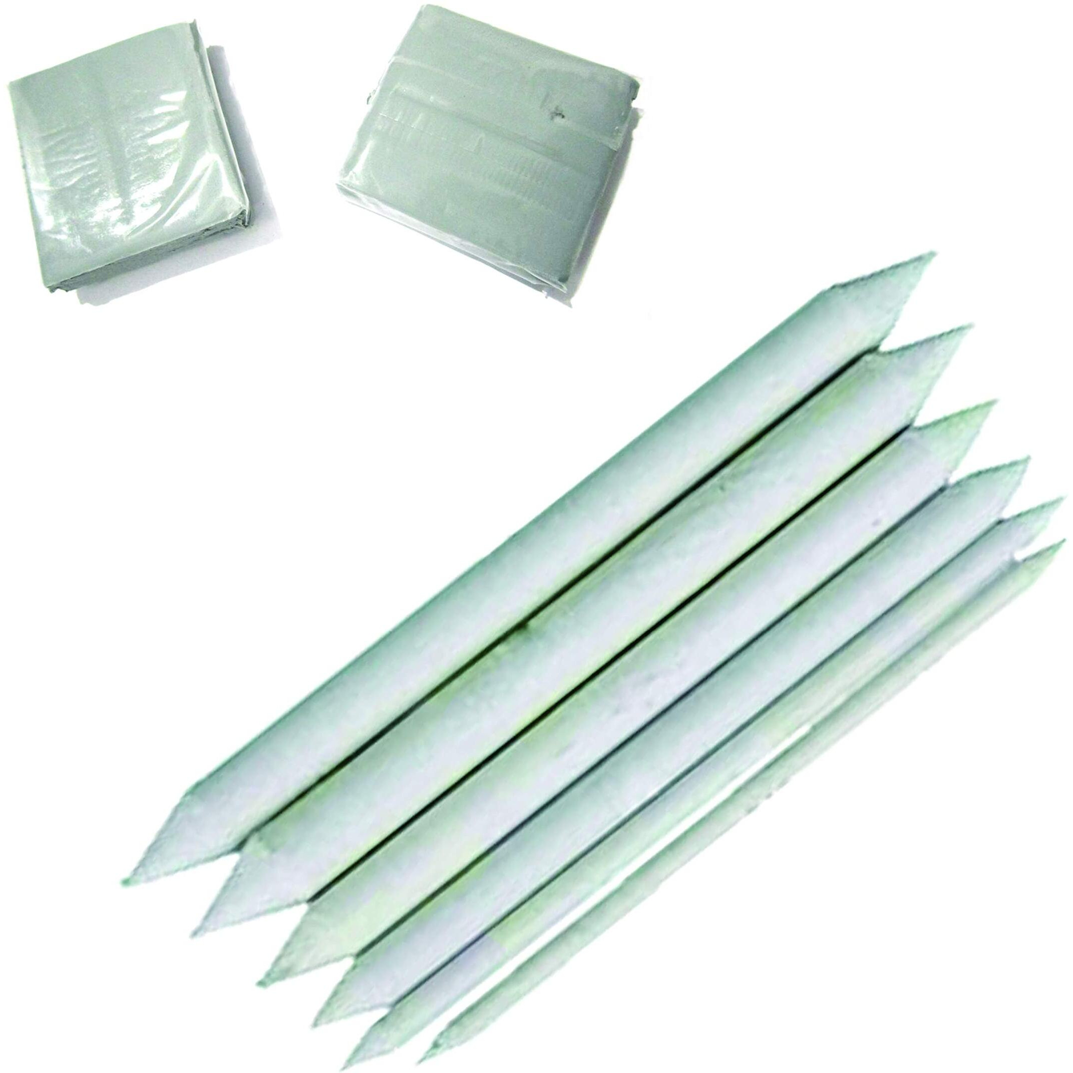 Imprint 2 Kneadable Art Erasers And 6 Pcs Paper Stumps