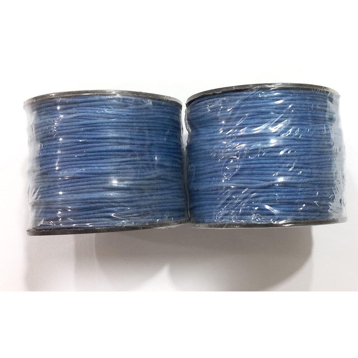 Omx, 0.5 Mm Thick Wax Cotton Cord For Diy Jewellery Making, Beading, Art And Craft Work And Handicrafts, (Navy Blue, 1 Roll, 100 Mtr)