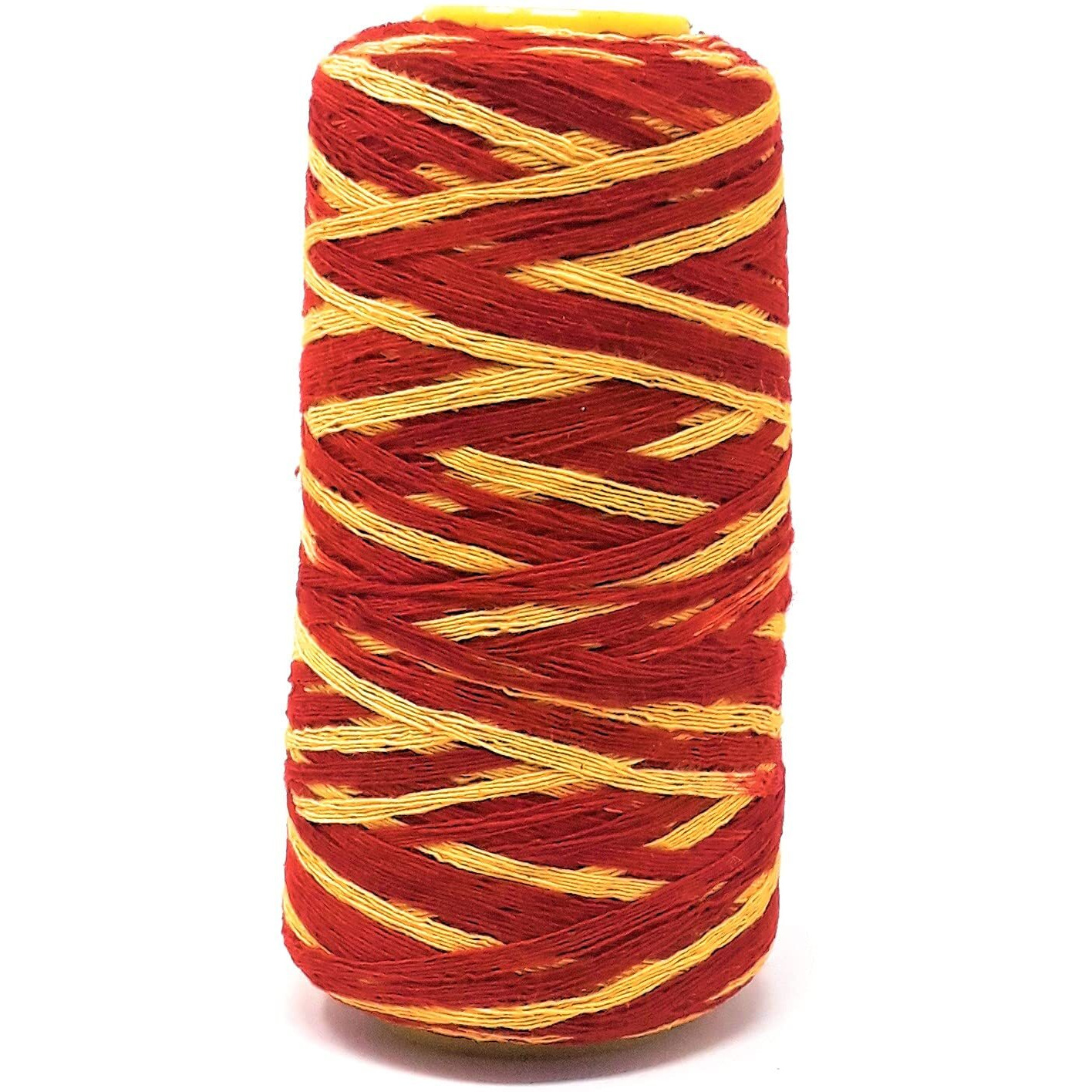 Kuhu Creations Vedroopam Sacred Thread Puja, Kalawa Mauli, Nazar Dhaga, For Religious, Astrological-Planets. (Red Yellow- Jumbo Cotton Reel, 1 Units)