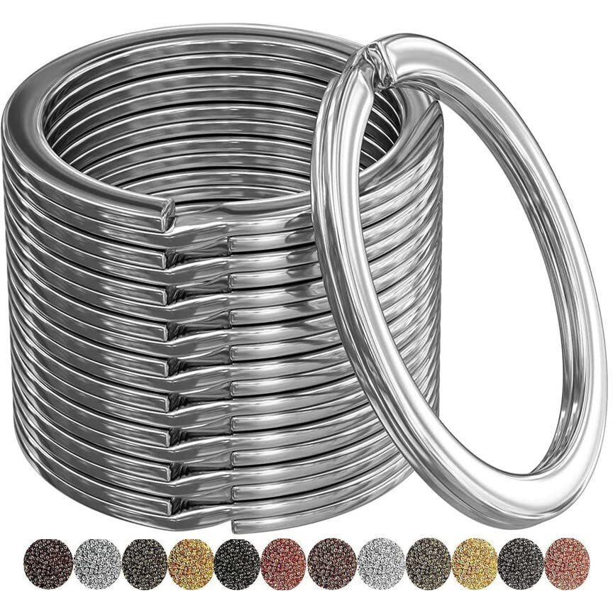 Diy Crafts 40 Only Kerings, Bronze, (40 Only Kerings, Bronze) Dhook Type Swivel Clasps (40 Only Kerings, Bronze)